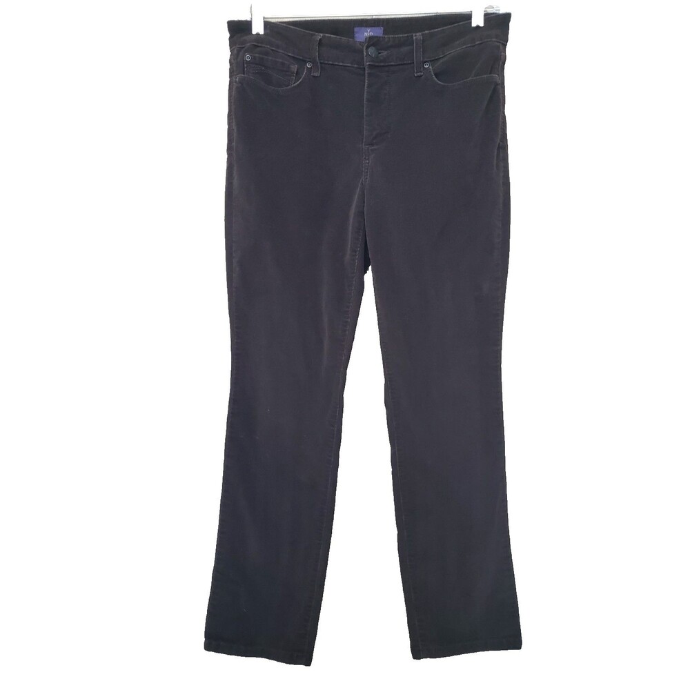 NYDJ Brown Micro-Corduroy Skinny Pants Size 6P